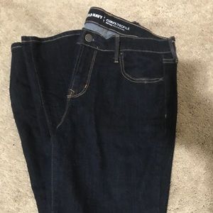 Old Navy Mid-Rise Dark wash jean